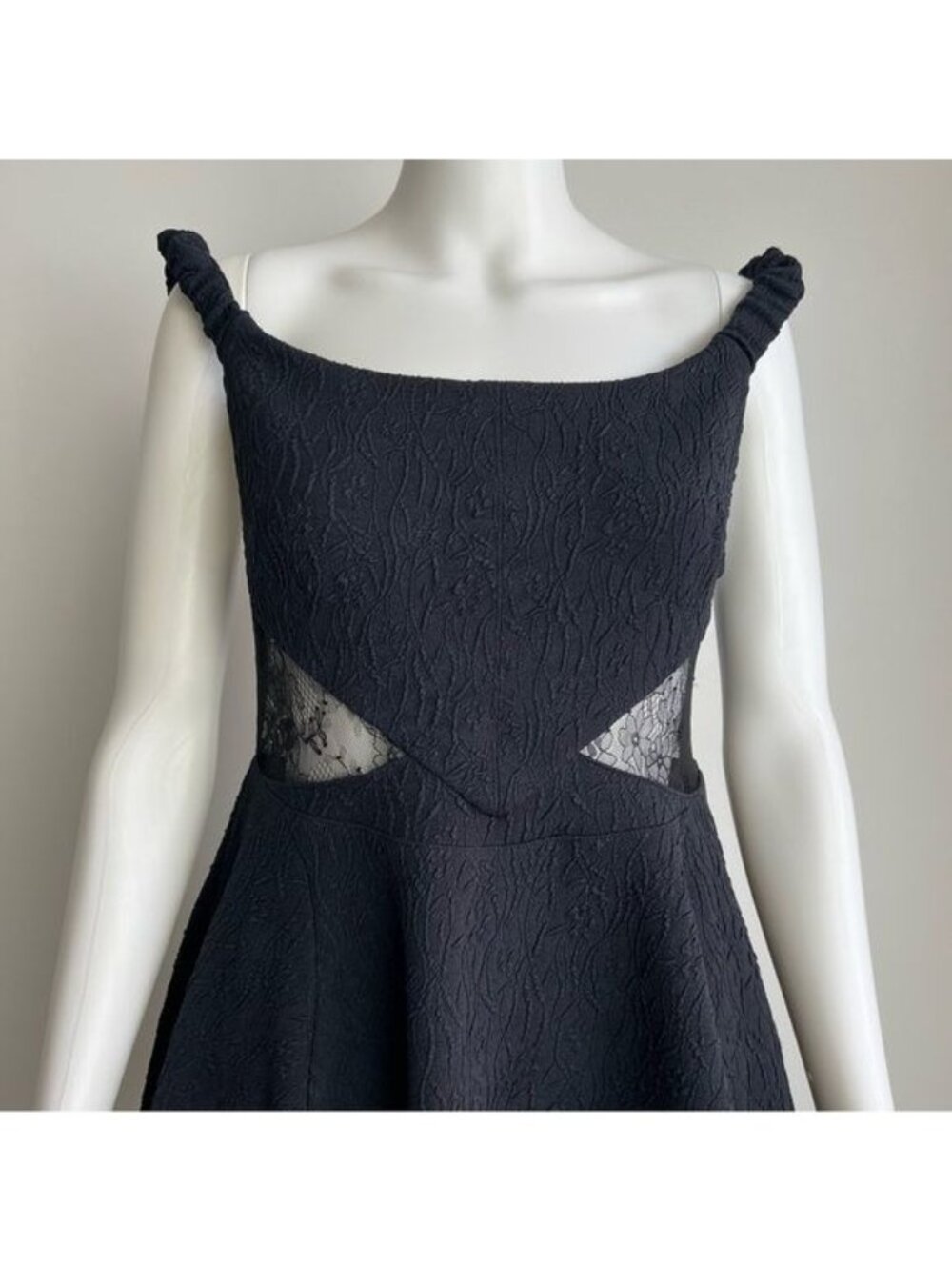 Free People Brooklyn Mini Dress in Black - M - Picture 4 of 8